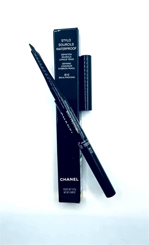 chanel stylo sourcils waterproof brun profond